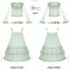 With Puji Letters and Poems-Lime Soda Top Short and Long JSK and Set(Leftovers/Full Payment Without Shipping)